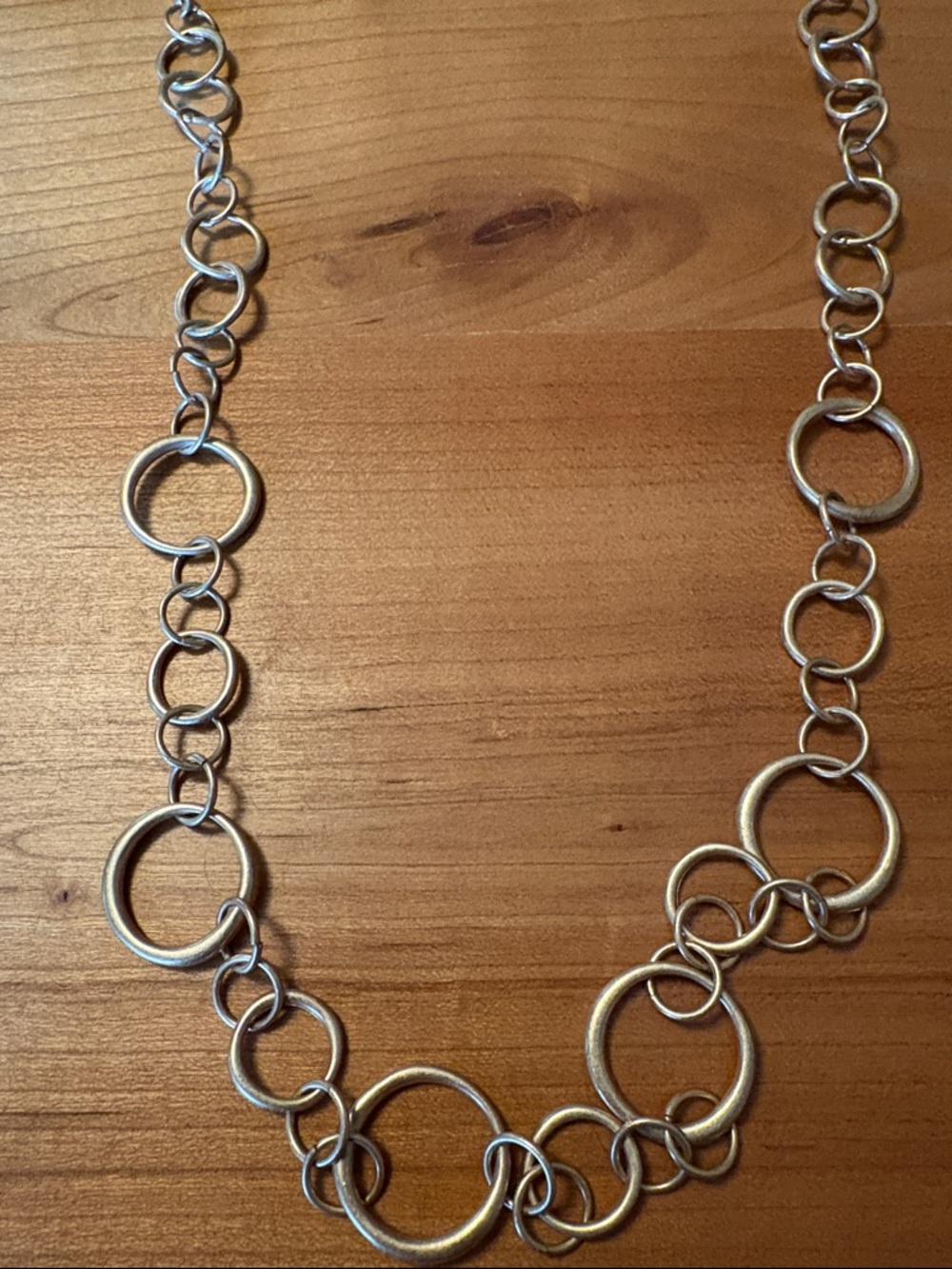 Gold toned necklace